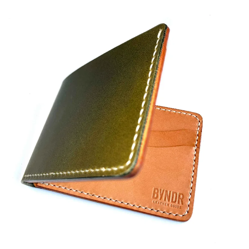 6-Pocket Billfold - Olive + Natural