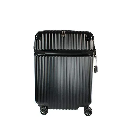 Cloe Carry-On 20 inch Business Hardcase Luggage in Black Color