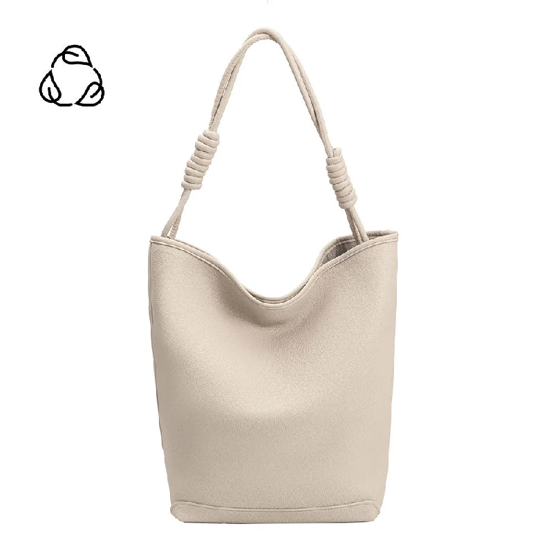 Adeline Ivory Large Recycled Vegan Tote Bag