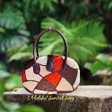 CHARLENE Buntal Molded Handbag