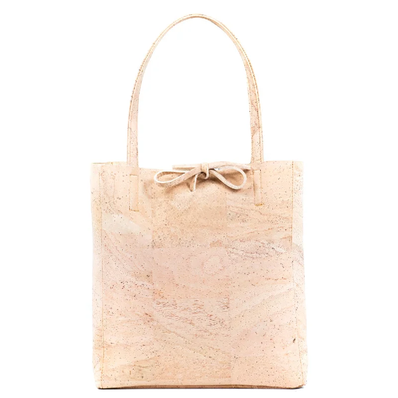 Natural Cork Minimalist Style Ladies' Tote Bag BAGP-250