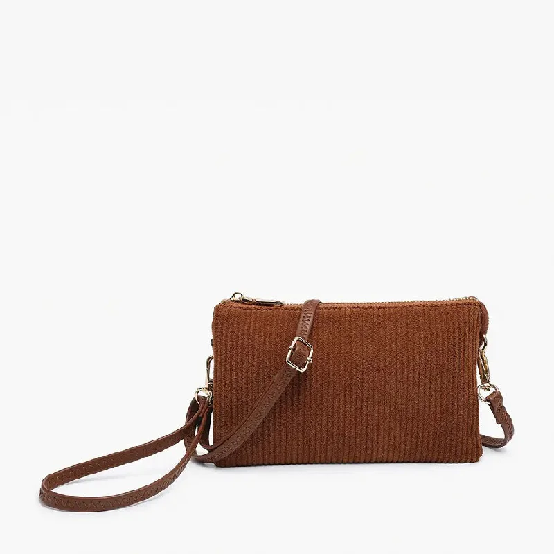 CORDUROY WRISTLET CROSSBODY