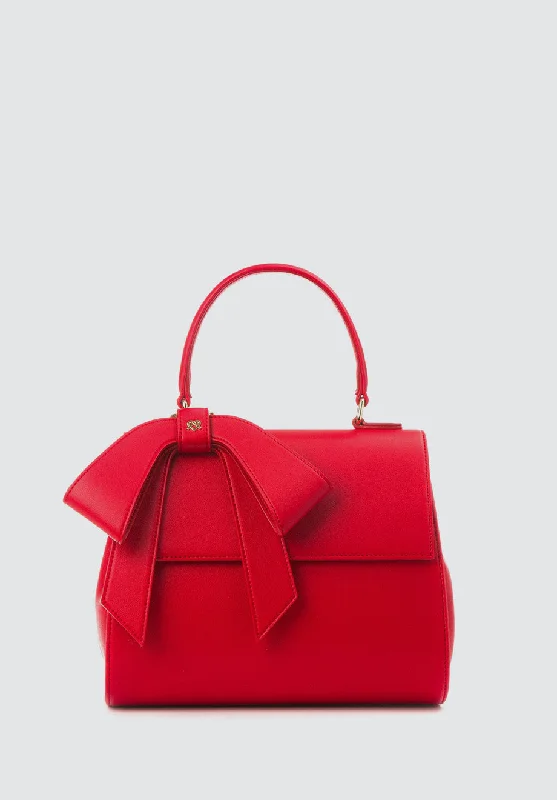 Cottontail | Red Vegan Leather Bag