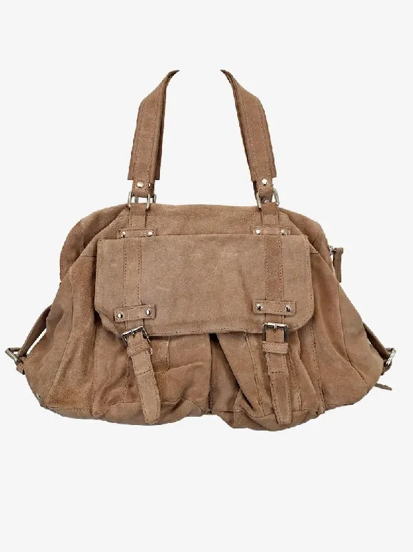 Country Road Sandy Suede Everyday Buckle Shoulder Bag