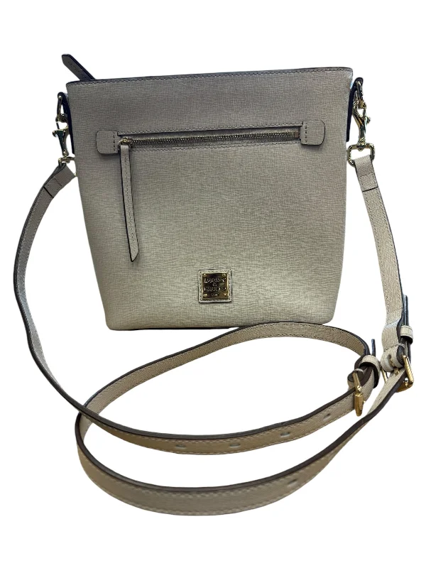 Crossbody Designer By Dooney And Bourke In Beige, Size:Medium