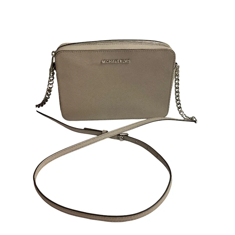 Crossbody Leather By Michael By Michael Kors, Size: Large