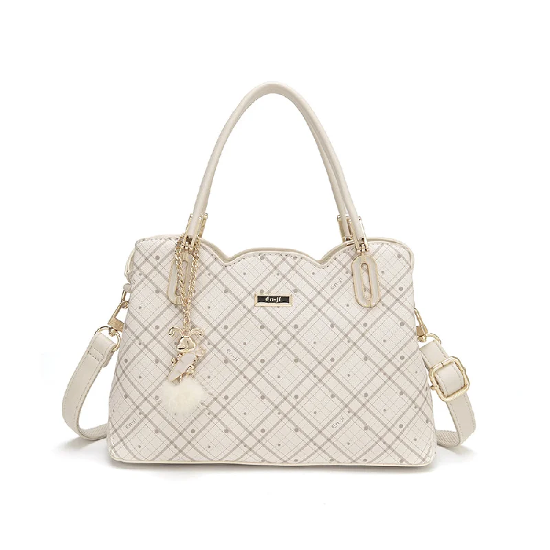 En-ji Molka Handbag - Ivory