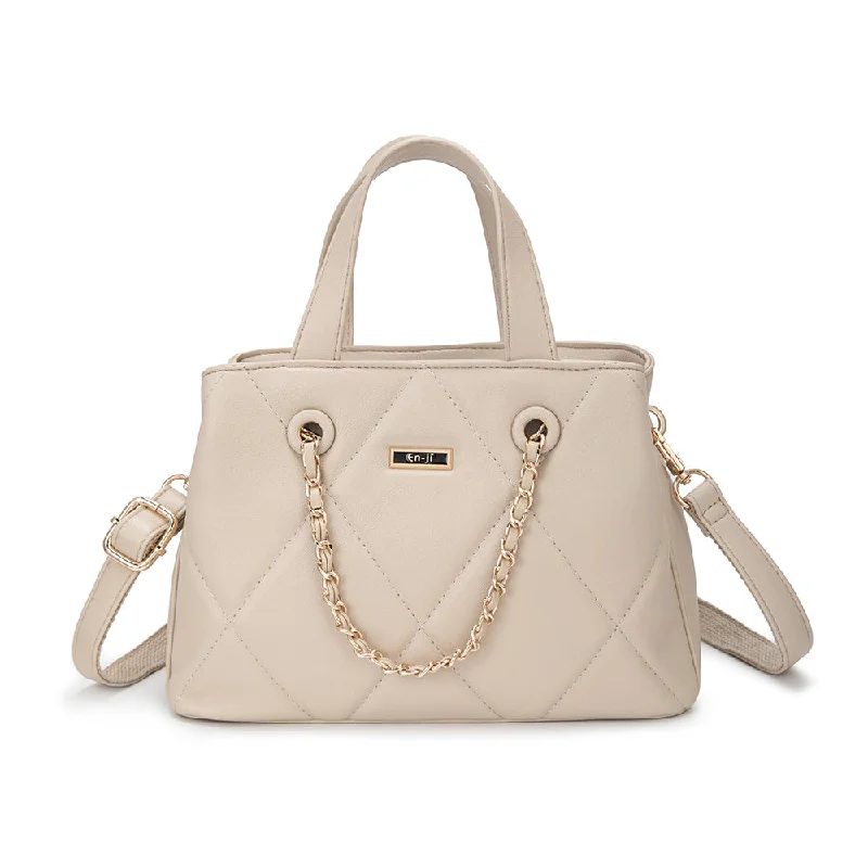 En-ji Yosin Handbag - Cream