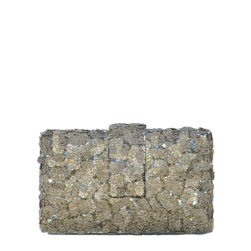 Gray Kitsch Clutch