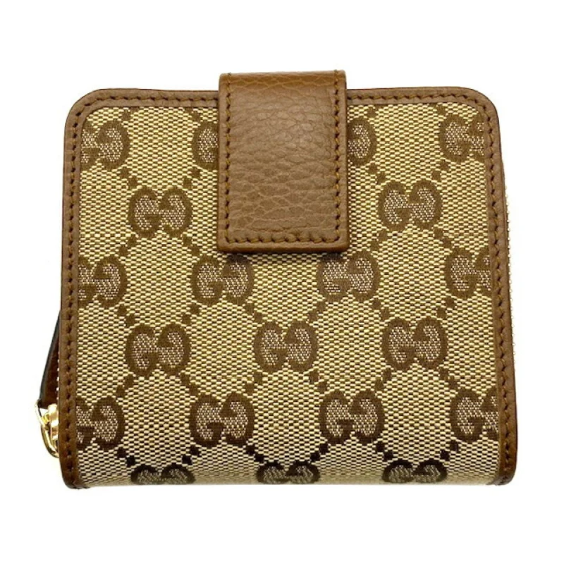 Gucci Gg Canvas  Canvas Wallet  (Pre-Owned)