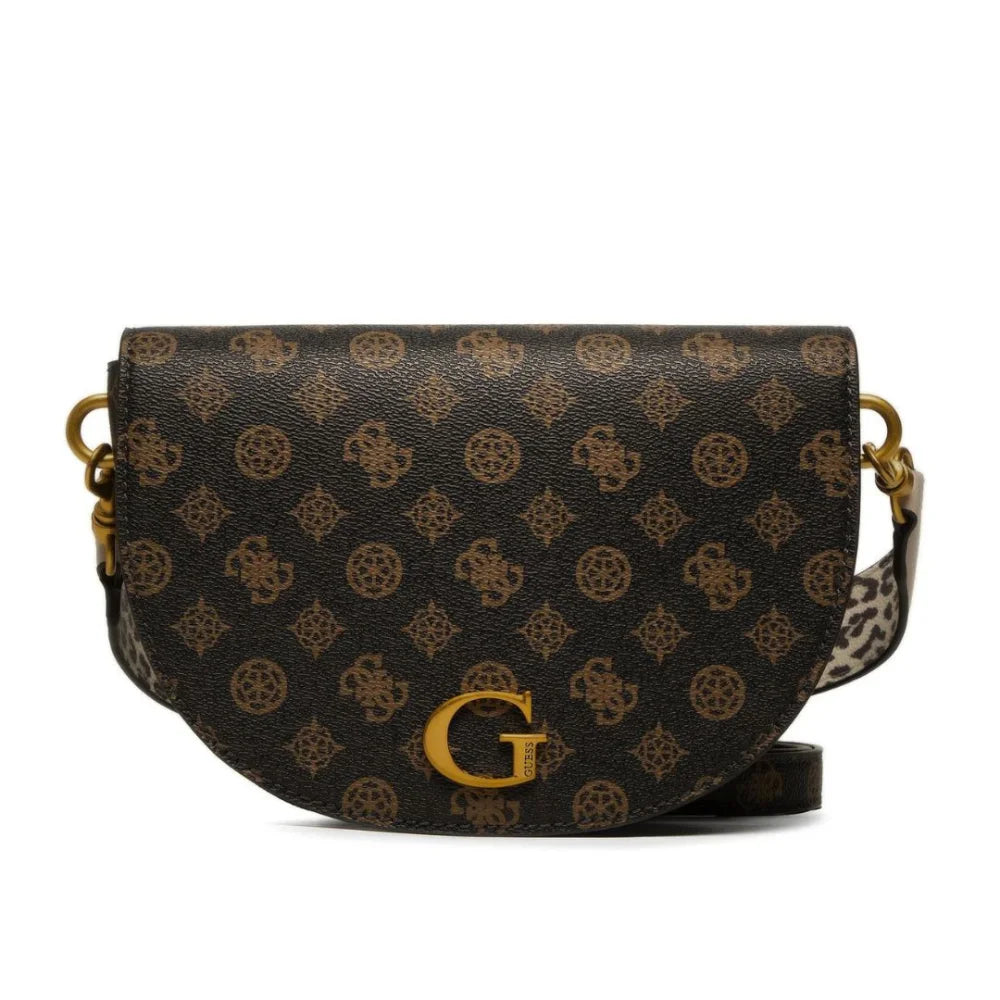 GUESS Danna Saddle Bag - BRN