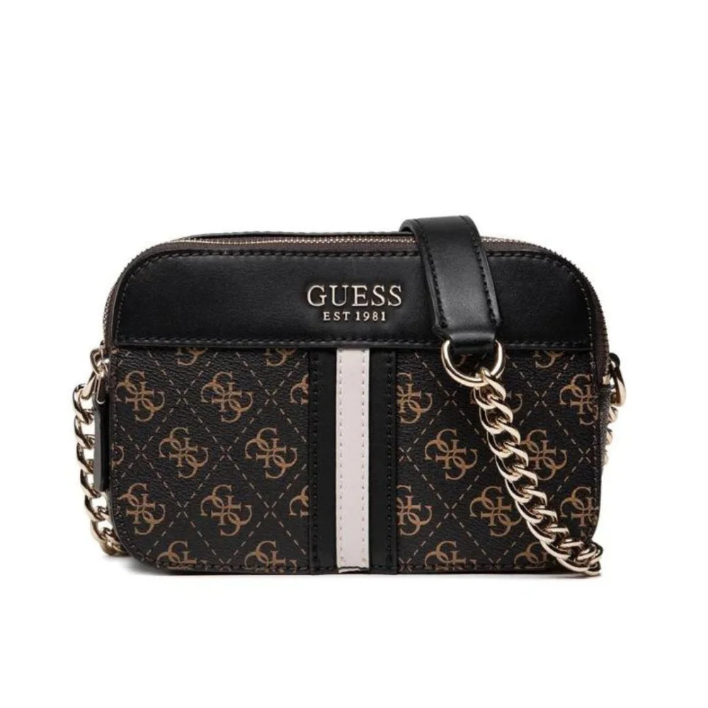 GUESS Noelle Crossbody Camera Bag - BRN