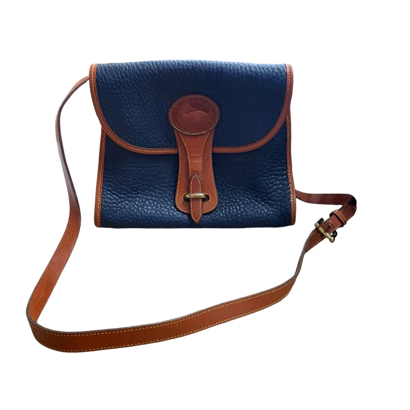 Handbag Designer By Dooney And Bourke In Navy, Size:Medium