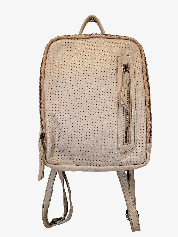 Modapelle Soft Mini Perforated Leather Backpack