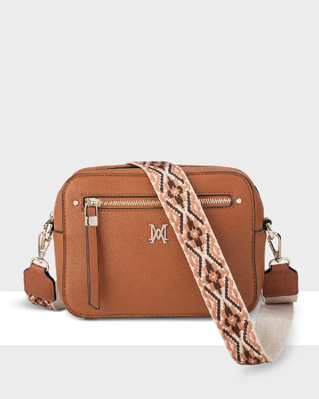 Molly Camera Crossbody Bag + Aztec Bag Strap