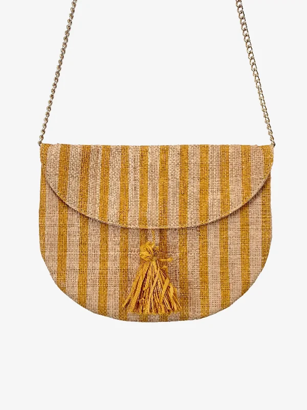 Seed Mango Organic Feel Rattan Crossbody Bag