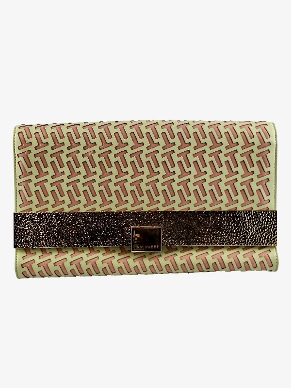 Ted Baker Cutout Foldover Envelope Clutch