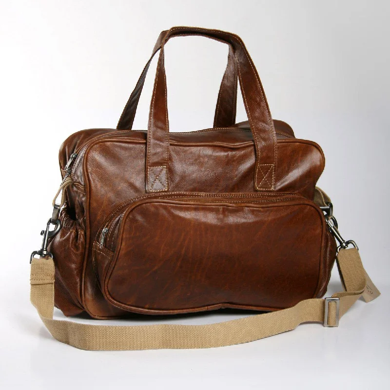 Thandana Leather Nappy Bag