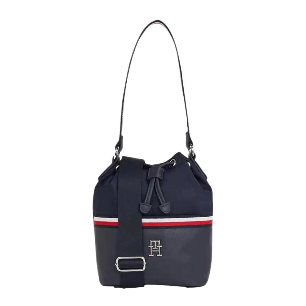 Tommy Hilfiger Iconic Mini Bucket Shoulder Bag AW0AW14657-NVY