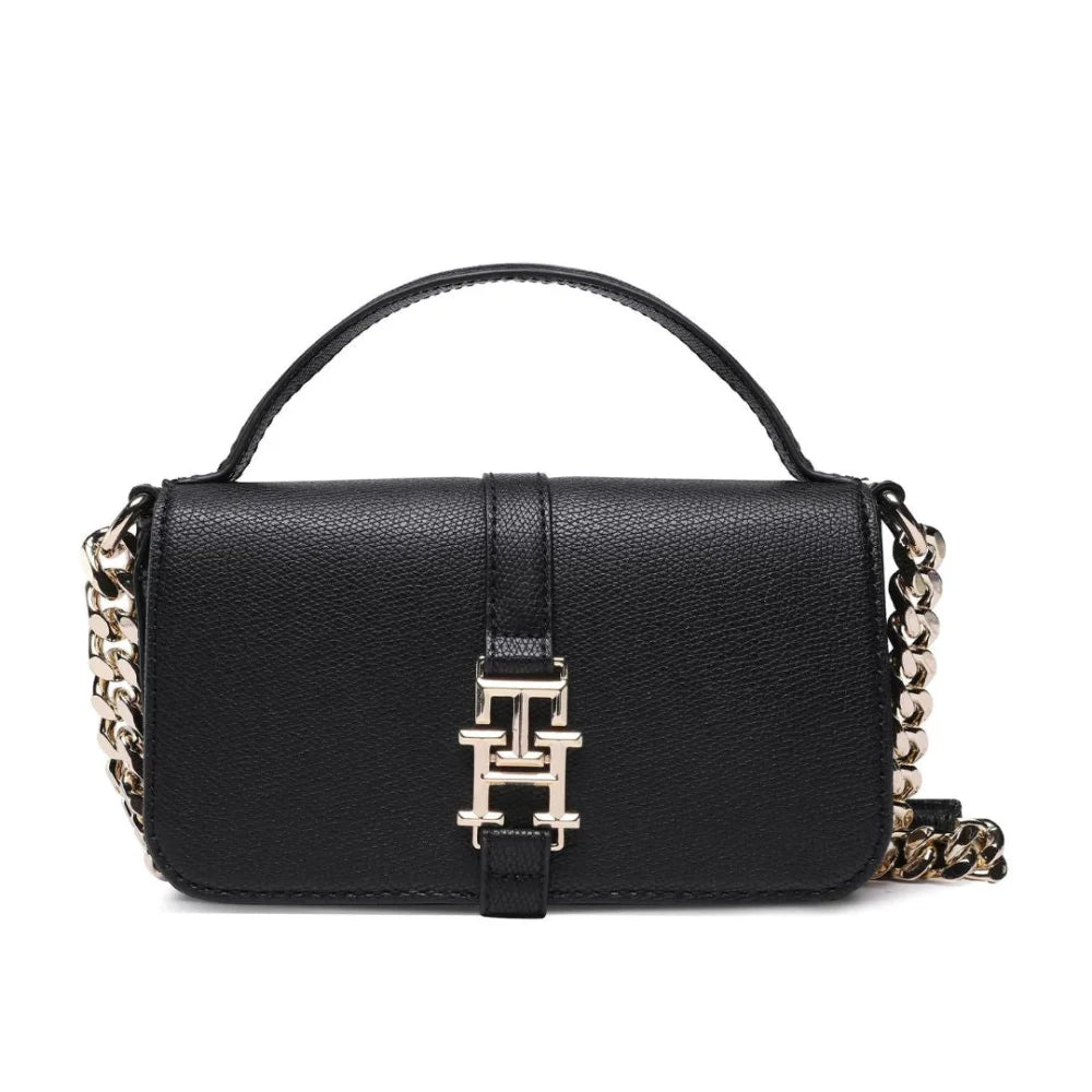 Tommy Hilfiger Th Plush Crossover Handbag AW0AW14186-BLK