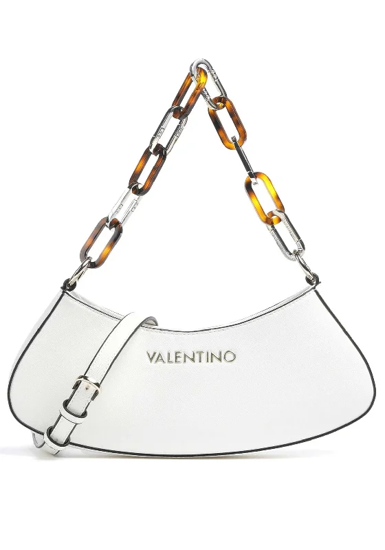 Valentino Bercy Faux Leather Crossbody Bag, White