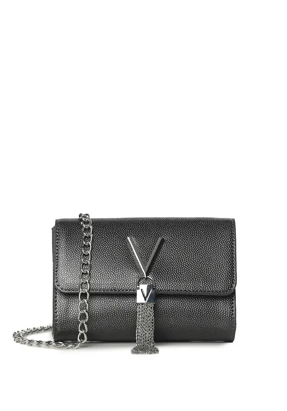 Valentino Divina Clutch Bag, Grey