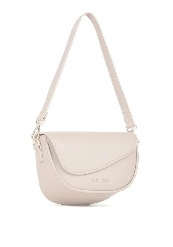 Valentino Piper Asymmetric Crossbody Bag, Beige