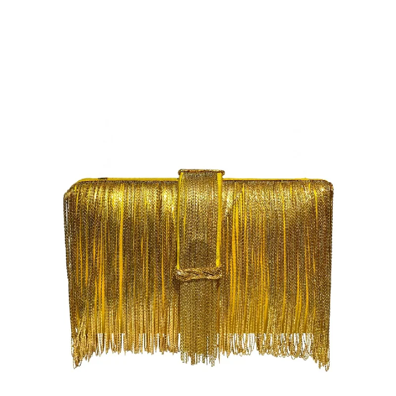 Yellow Gold Chunky Clutch