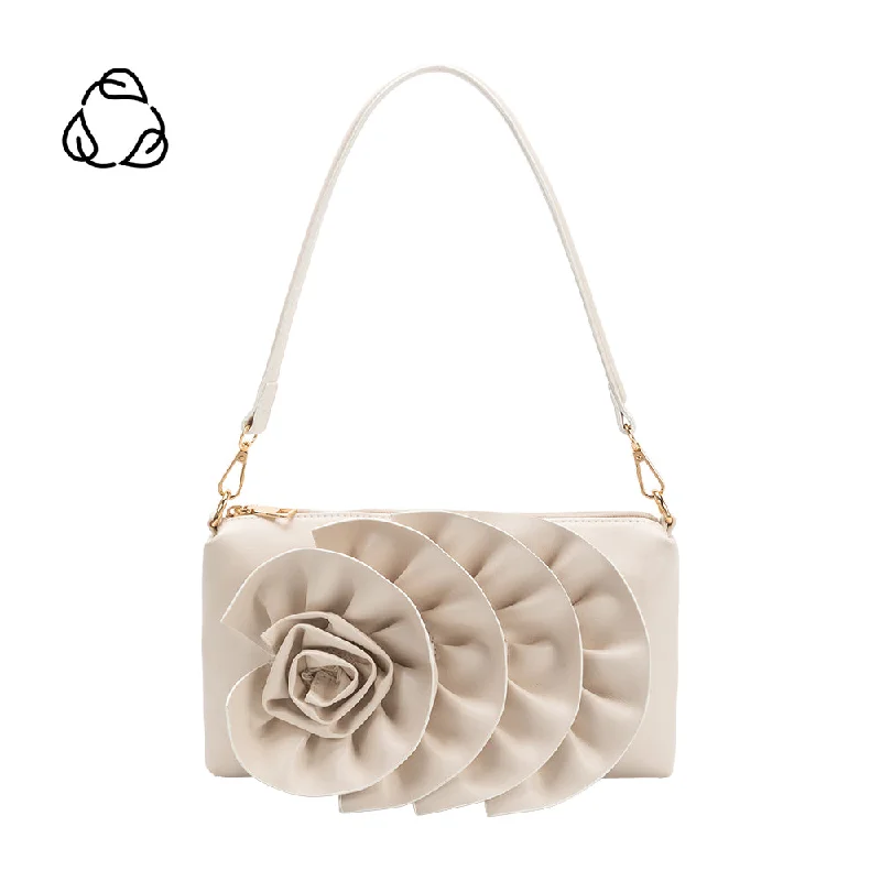 Florence Ivory Recycled Vegan Shoulder Bag