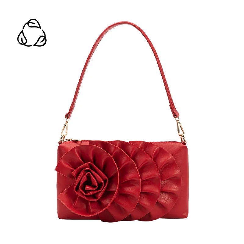 Florence Red Recycled Vegan Shoulder Bag