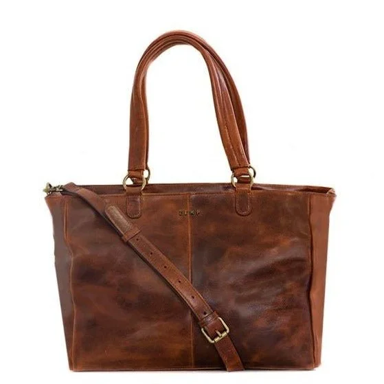 Zemp Lilly Lux Tote | Chestnut