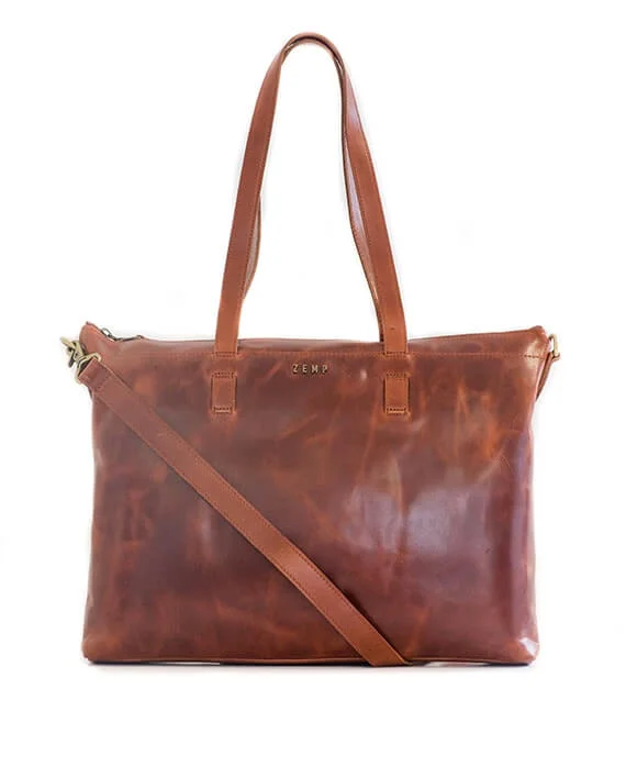 Zemp Molokai On-The-Go Handbag | Chestnut