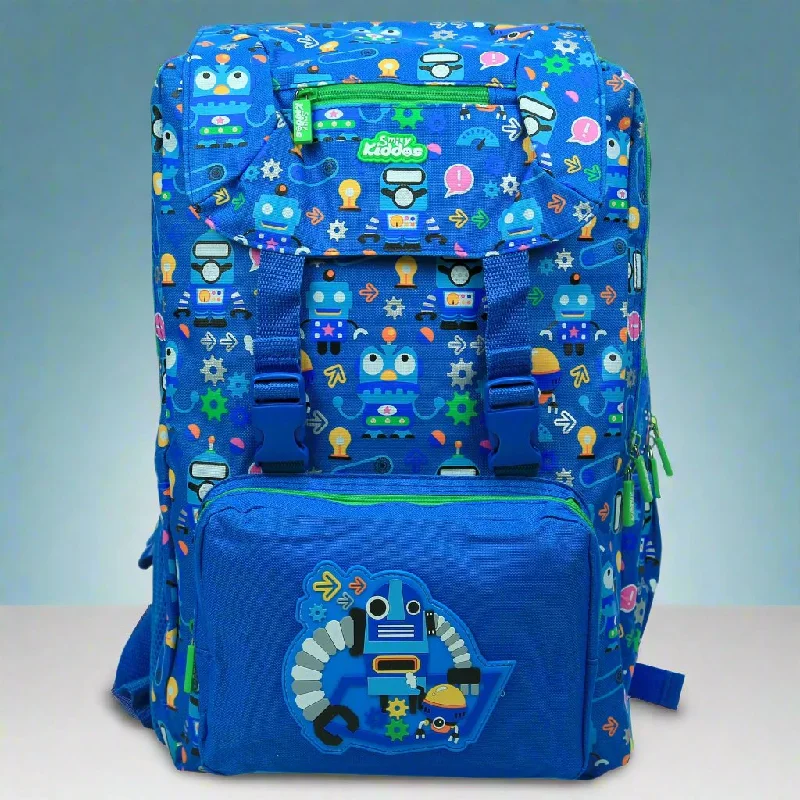 Smily Kiddos Fancy Backpack Blue