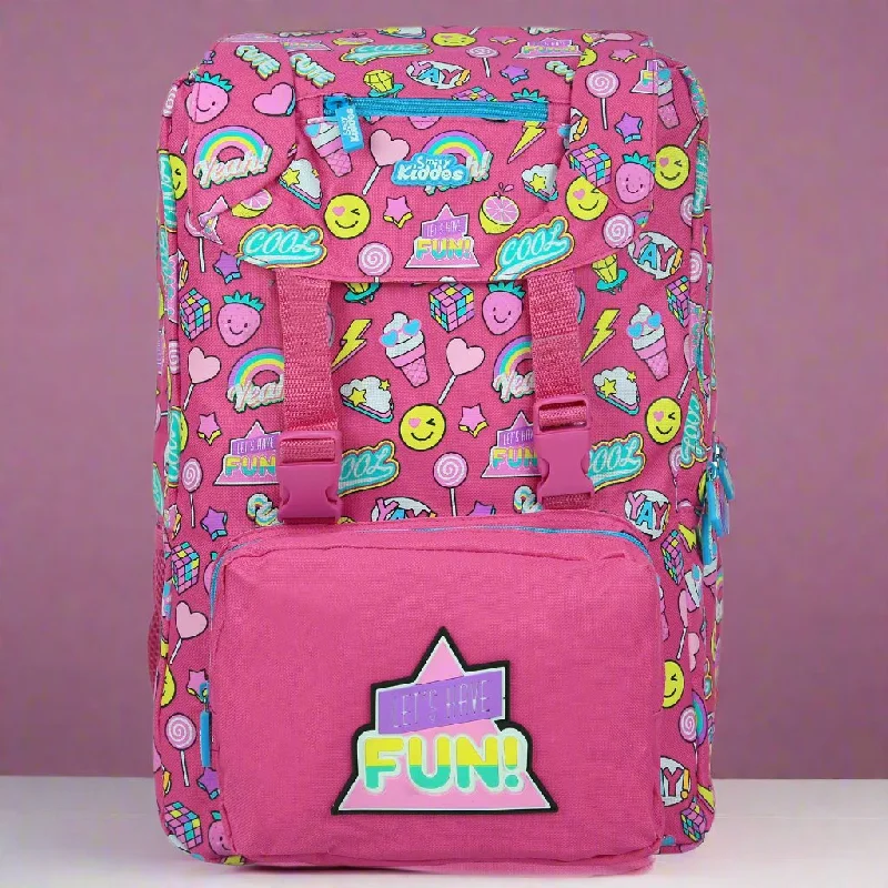 Smily Kiddos Fancy Backpack Pink