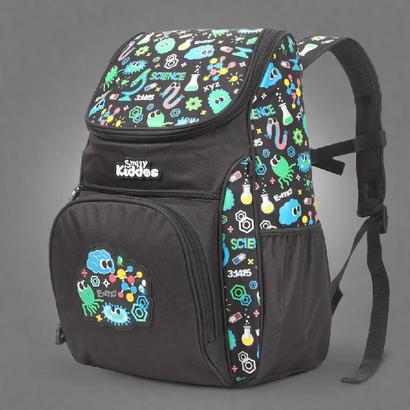 Smily Kiddos U Shape Backpack Black